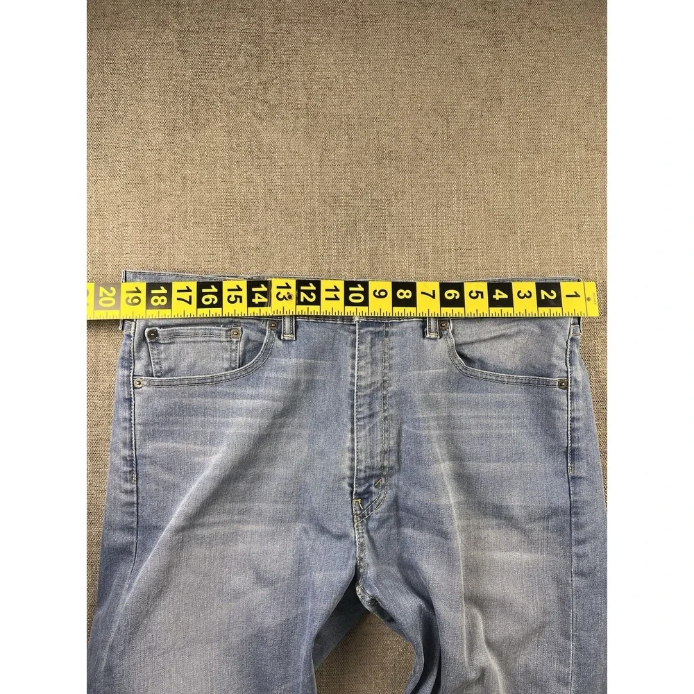 Levi's‎ 505 Jeans Men's 38x30 Blue Straight Stretch Biker Casual
